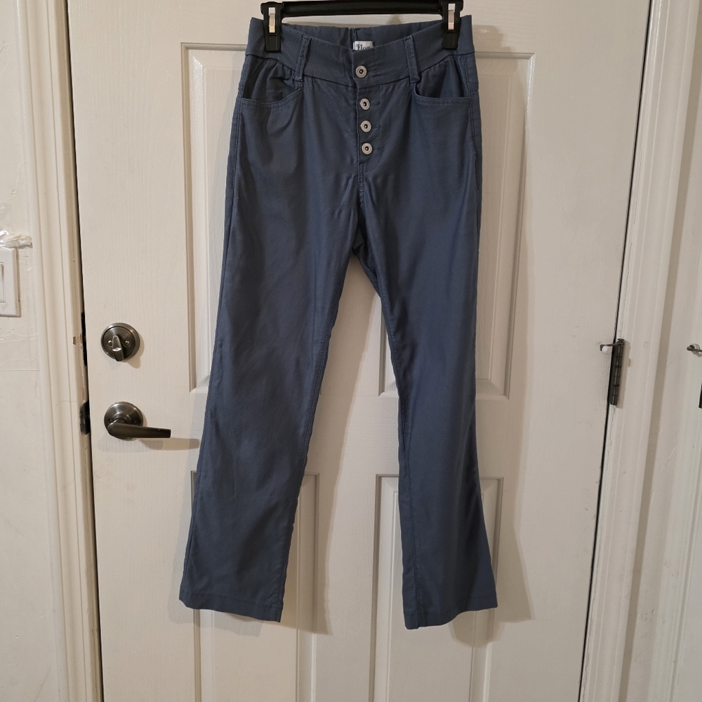 BEVY FLOG Blue Flare Pants